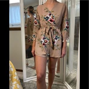 Floral Romper